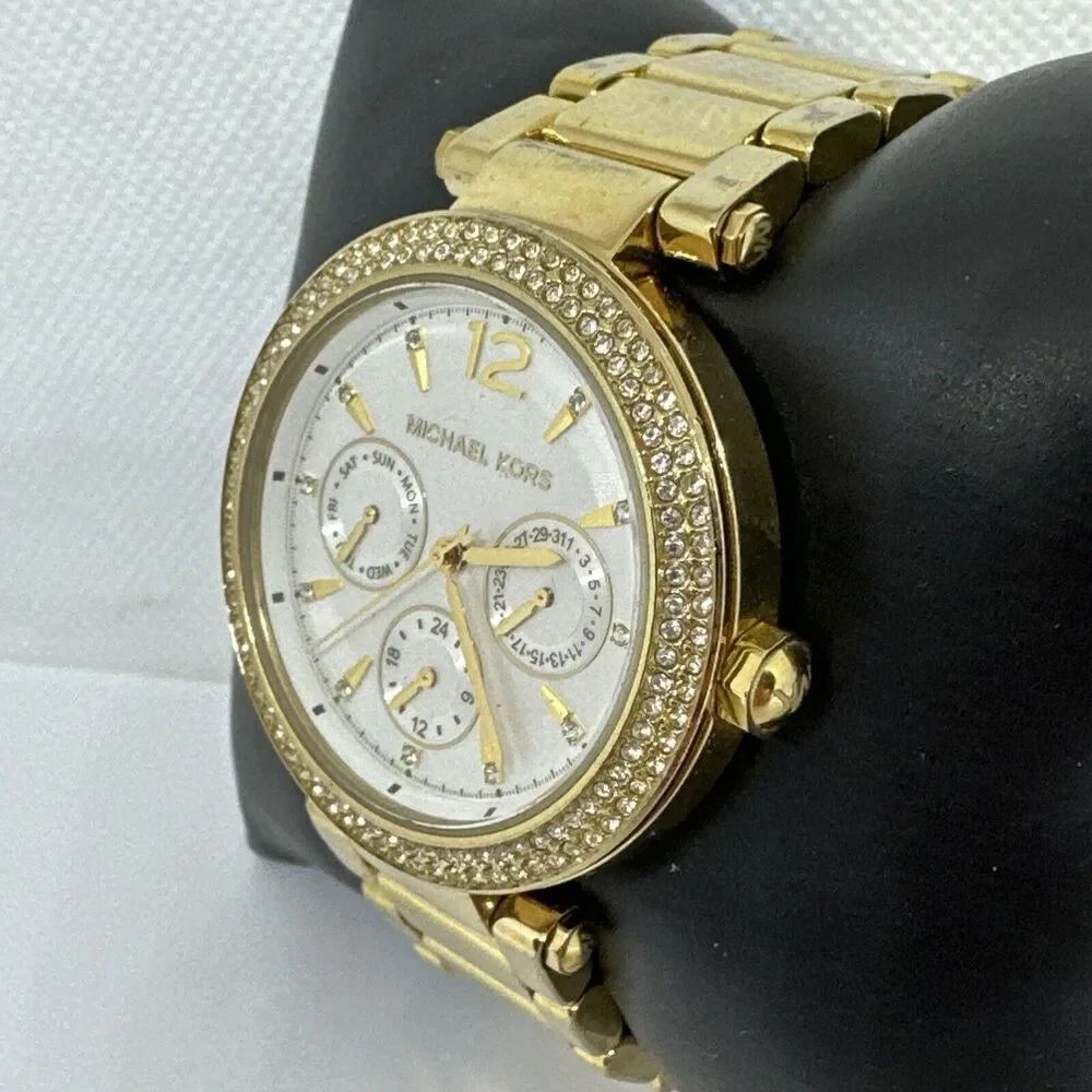 Michael Kors MK5780 Women's Gold Tone Stainless Steel Analog Dial Watch NUL66
